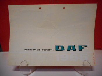DAF Aanhangwagens - opleggers 1965